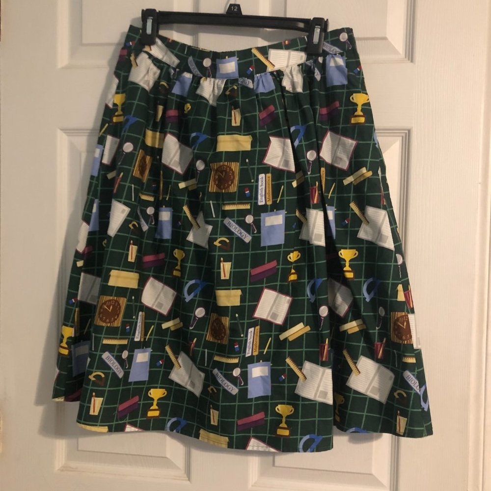 COPY - Modcloth School-themed skirt.